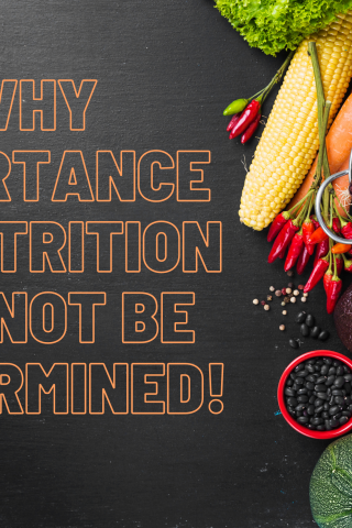 Importance of nutrition